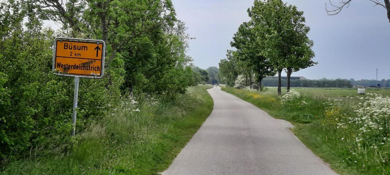 Ferienwohnung Goden-Wind Westerdeichstrich Bagian luar foto